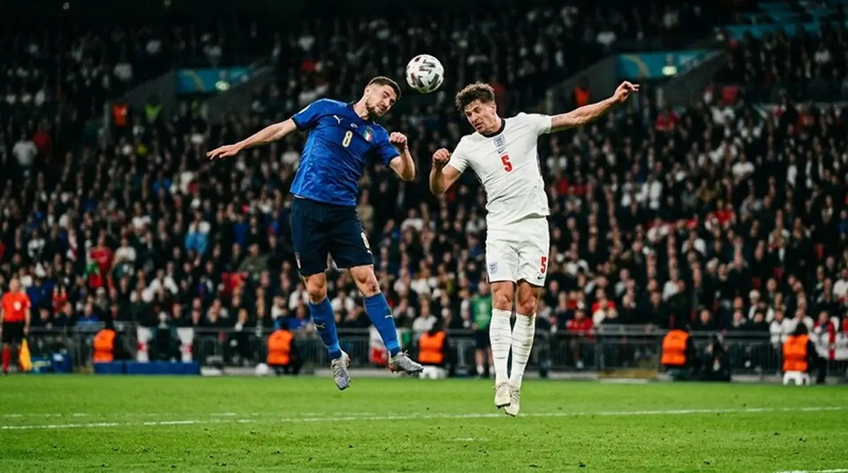 A floodlit soccer stadium in a warm climate at night, packed crowd and vivid atmosphere, evoking a high-stakes World Cup group decider in Miami