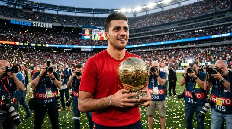 From 11.00 Outsider to Golden Ball: Rodri’s Stunning World Cup Coronation