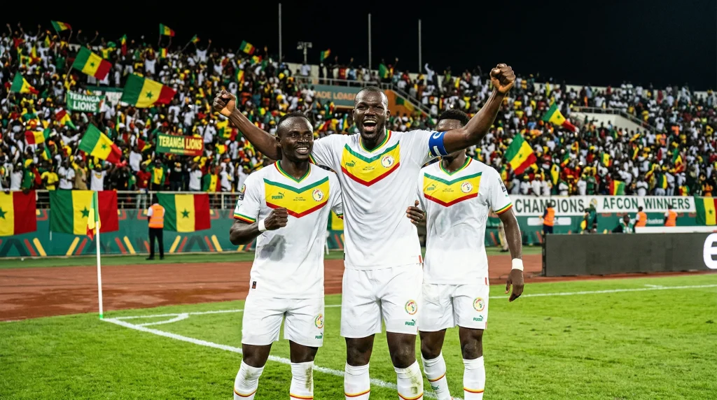 Senegalese national team the Teranga Lions preparing for World Cup 2026 with their Premier League talent concentration