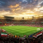 World Cup 2026 Group G featuring Belgium, Iran, Egypt, and New Zealand competing for knockout stage qualification