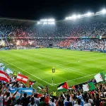 World Cup 2026 Group J featuring Argentina, Austria, Algeria, and Jordan competing for knockout stage qualification